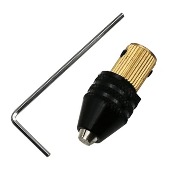 5mm Miniature Hand-Twisted Self-Tightening Drill Chuck Electric Mill Wood Electric Drill Clip for 0.3-3.2mm Dropship
5mm Miniature Hand-Twisted Self-Tightening Drill Chuck Electric Mill Wood Electric Drill Clip for 0.3-3.2mm Dropship