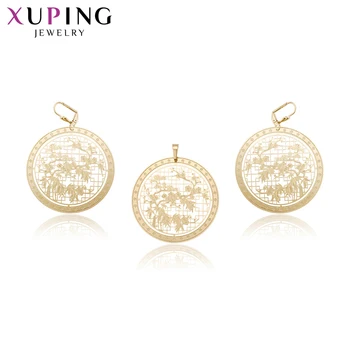 Xuping Fashion Design Rural Style Gold Color Plated Set for Women Imitation Jewelry Sets for Valentine's Day S67,5-60215
Xuping Fashion Design Rural Style Gold Color Plated Set for Women Imitation Jewelry Sets for Valentine's Day S67,5-60215