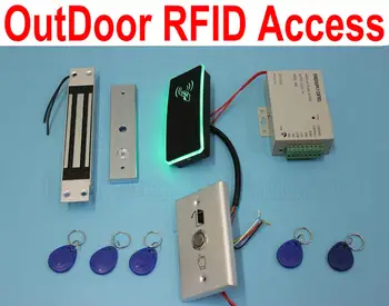 Weatherproof and Waterproof card access controller with door inbuilt frame magnetic lock+exit button+power supply+keytag+card
Weatherproof and Waterproof card access controller with door inbuilt frame magnetic lock+exit button+power supply+keytag+card