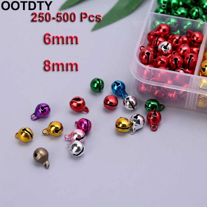 250-500Pcs Copper Aluminum Jingle Bells Dangle Charms Pendant Pet Jewelry Findings Making DIY 6mm Christmas Decoration 6mm 8mm
250-500Pcs Copper Aluminum Jingle Bells Dangle Charms Pendant Pet Jewelry Findings Making DIY 6mm Christmas Decoration 6mm 8mm