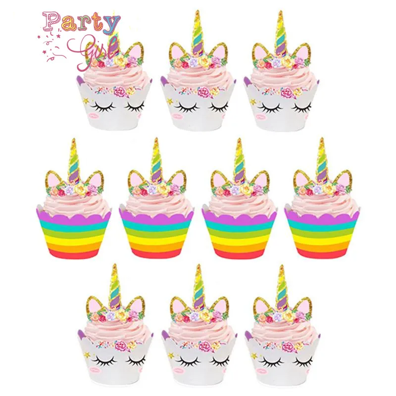 24pcs Babyshower Unicorn Party Cupcake Cake Topper Happy Birthday Party Decorations Kids 1st Birthday Girl/boy Unicorn Birthday
24pcs Babyshower Unicorn Party Cupcake Cake Topper Happy Birthday Party Decorations Kids 1st Birthday Girl/boy Unicorn Birthday