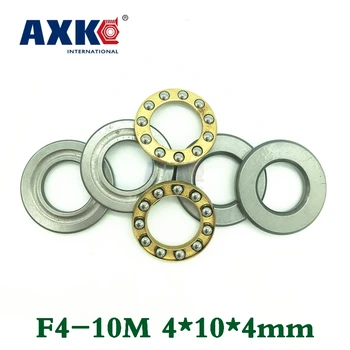 

Axk 10pcs Free Shipping Axial Ball Thrust Bearings F4-10m 4*10*4 Mm Plane Thrust Ball Bearing Abec5