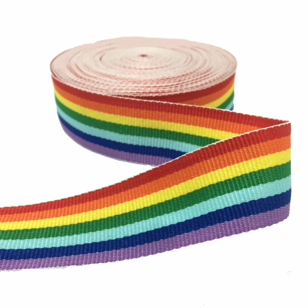 ZERZEEMOOY 3/8' 5/8' 3/4' 1' (1CM 1.5CM 2CM 2.5CM) 10YARD/LOT Rainbow Ribbon Double Face Woven Jacquard ribbon
ZERZEEMOOY 3/8' 5/8' 3/4' 1' (1CM 1.5CM 2CM 2.5CM) 10YARD/LOT Rainbow Ribbon Double Face Woven Jacquard ribbon
