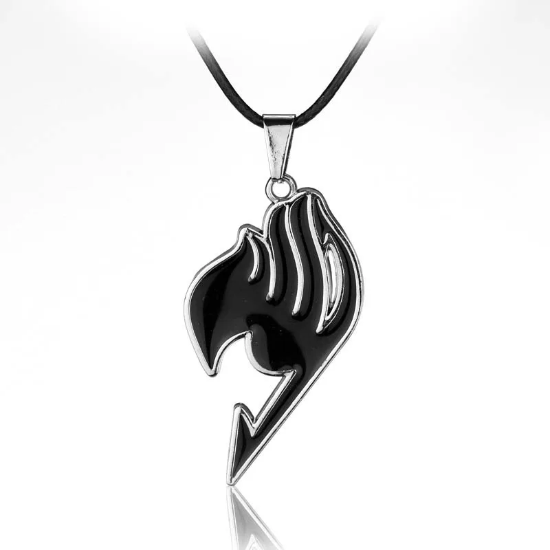 2019 Fairy Tail necklace guild logo tattoo pendant Anime fashion jewelry leather rope for men and women wholesale
2019 Fairy Tail necklace guild logo tattoo pendant Anime fashion jewelry leather rope for men and women wholesale