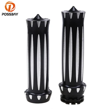 POSSBAY 25mm 1'' Motorcycle Handlebar Grip Motorbike Handle Grip CNC Aluminum Universal fit for Most Harley Scooter Grips
POSSBAY 25mm 1'' Motorcycle Handlebar Grip Motorbike Handle Grip CNC Aluminum Universal fit for Most Harley Scooter Grips