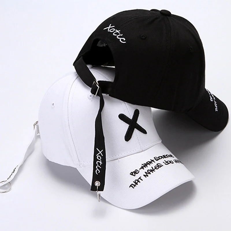 Unisex Baseball Cap X Letter Embroidery Outdoor Men Women Sports Snapback Teenage Dance Hat Adjustable Sun Caps Casquette (5)
