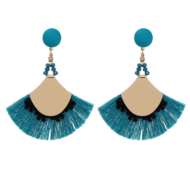 2019 New Long Tassel Earrings Fringe Vintage Earrings Hanging Statement Circle Earings Female Tassels Boho Geometric Earring
2019 New Long Tassel Earrings Fringe Vintage Earrings Hanging Statement Circle Earings Female Tassels Boho Geometric Earring