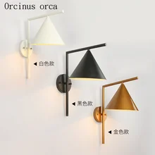 American industrial wind iron art wall lamp living room corridor bedroom bedside lamp Nordic modern simple LED wall lamp
American industrial wind iron art wall lamp living room corridor bedroom bedside lamp Nordic modern simple LED wall lamp