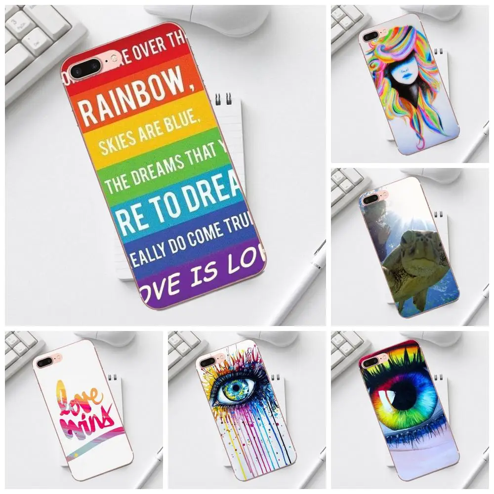 For iPhone X XS Max XR 4 4S 5 5C SE 6 6S 7 8 Plus Galaxy A3 A5 J1 J3 J5 J7 2017 Soft Covers Case Gay Lesbian Pride Lgbt Rainbow
For iPhone X XS Max XR 4 4S 5 5C SE 6 6S 7 8 Plus Galaxy A3 A5 J1 J3 J5 J7 2017 Soft Covers Case Gay Lesbian Pride Lgbt Rainbow