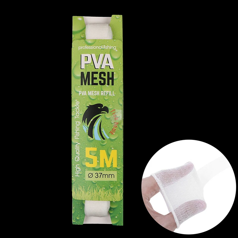 37mm*5m PVA Refill Mesh Carp Fishing Mesh Bait Hold Bag Fishing Tackle Accessories
37mm*5m PVA Refill Mesh Carp Fishing Mesh Bait Hold Bag Fishing Tackle Accessories