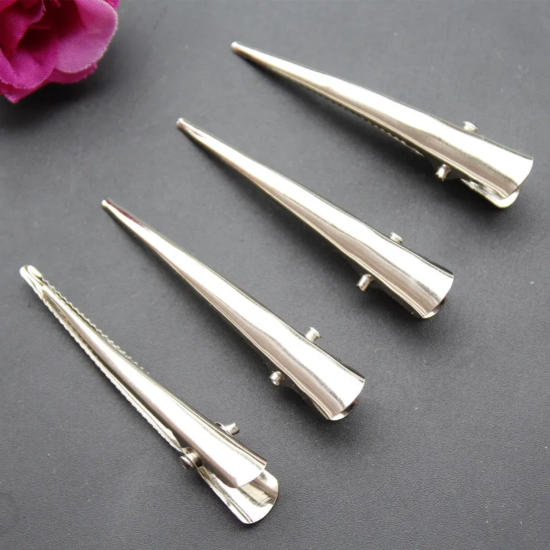 20pcs 55mm Dull Silver Plated Metal Hair Jewelry Beak nose Alligator Clips DIY Findings Accessories
20pcs 55mm Dull Silver Plated Metal Hair Jewelry Beak nose Alligator Clips DIY Findings Accessories
