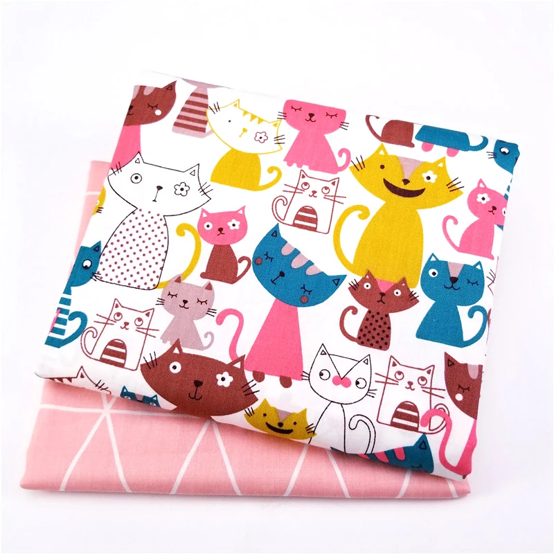 2pcs New Cat Series Twill Cotton Fabric,Patchwork Cloth,DIY Sewing Quilting Fat Quarters Material For Baby&Child 50x40cm
2pcs New Cat Series Twill Cotton Fabric,Patchwork Cloth,DIY Sewing Quilting Fat Quarters Material For Baby&Child 50x40cm