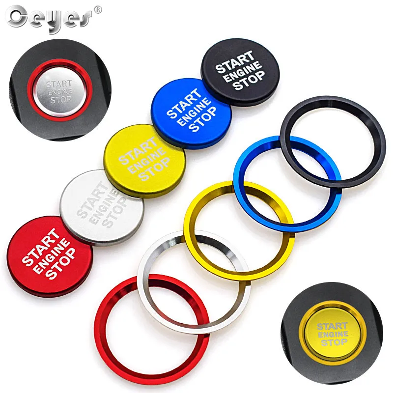Ceyes Car Styling Ignition Start Engine Stop Button Ring Trim Stickers Case For Audi A4 A5 B9 B8 2017 2018 A7 Covers Accessories
Ceyes Car Styling Ignition Start Engine Stop Button Ring Trim Stickers Case For Audi A4 A5 B9 B8 2017 2018 A7 Covers Accessories