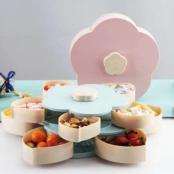 New Arrival Practical Durable Double-layer Rotating Fruit Bowl Petal Shape Snack Storage Tray Home Living RoomDrop Shipping
New Arrival Practical Durable Double-layer Rotating Fruit Bowl Petal Shape Snack Storage Tray Home Living RoomDrop Shipping