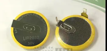 50PCS LIR2032 90-degree weldin Rechargeable Lithium Battery 3.6V Coin Cell Replaces CR2032 Lithium
50PCS LIR2032 90-degree weldin Rechargeable Lithium Battery 3.6V Coin Cell Replaces CR2032 Lithium