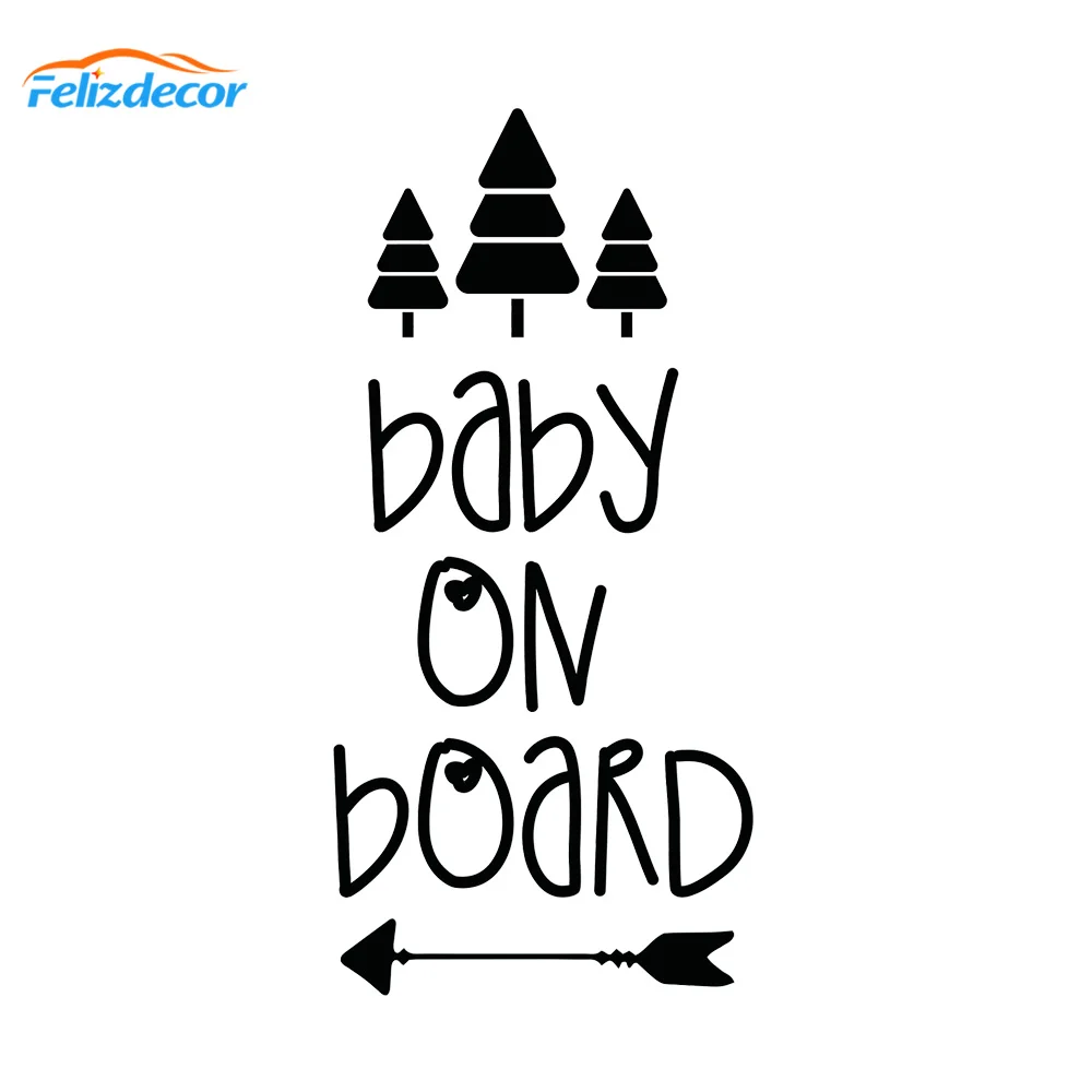 7*15cm Vinyl Decal Baby On Board Trees Woods Fir Car Window Arrow Decals Car Stickers Art Bumper Decoration L917
7*15cm Vinyl Decal Baby On Board Trees Woods Fir Car Window Arrow Decals Car Stickers Art Bumper Decoration L917