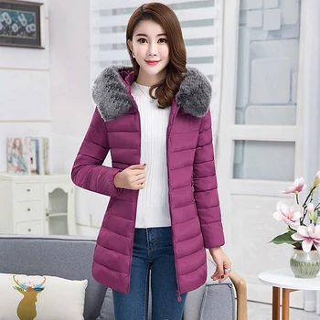 2018 New Fashion Women Winter Jacket With Fur collar Warm Hooded Female Womens Winter Coat Long Parka Outwear Camperas
2018 New Fashion Women Winter Jacket With Fur collar Warm Hooded Female Womens Winter Coat Long Parka Outwear Camperas