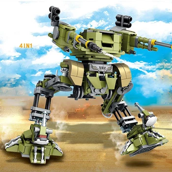 World war modern military 4in1 mecha robot building block army force figures Armored car fighter bricks toys for kids gifts 
World war modern military 4in1 mecha robot building block army force figures Armored car fighter bricks toys for kids gifts