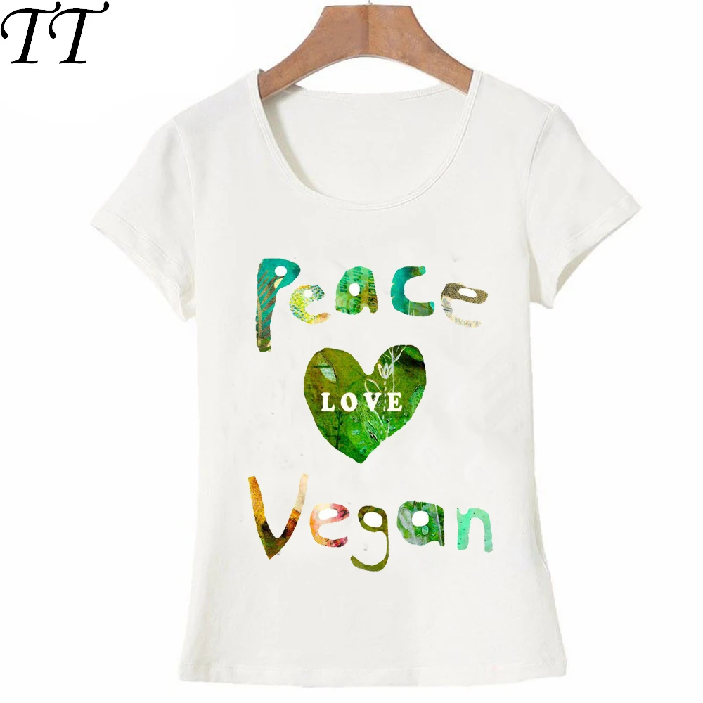 Harajuku Vegan T-Shirt women Green health design Tops Peace Love Vegan print T Shirt summer casual female Tee girl cute tshirt
Harajuku Vegan T-Shirt women Green health design Tops Peace Love Vegan print T Shirt summer casual female Tee girl cute tshirt