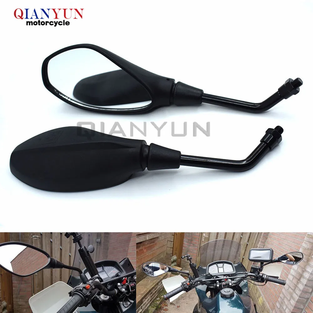 Universal 10mm Motorcycle Rearview Back Side View Mirrors Side Mirror For YAMAHA JOG TMAX 500 530 YBR 125
Universal 10mm Motorcycle Rearview Back Side View Mirrors Side Mirror For YAMAHA JOG TMAX 500 530 YBR 125