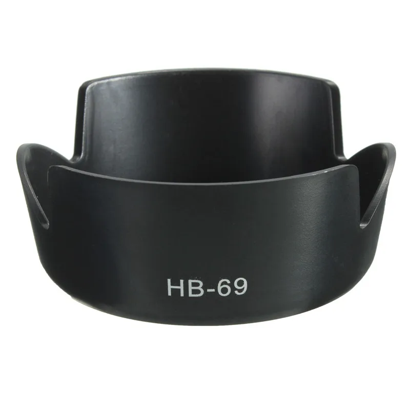 

Camera HB-69 Lens Hood For Nikon AF-S DX 18-55mm f/3.5-5.6G VR II Lens 52mm Filter for Bayonet D3200 D3300 D5300 D5500 Plastic
