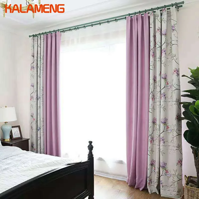 Linen Cloth Bedroom Living Room Purple Curtains Flower Split Joint Home Modern Fixed Rope Curtain Custom Made The AXY8052
Linen Cloth Bedroom Living Room Purple Curtains Flower Split Joint Home Modern Fixed Rope Curtain Custom Made The AXY8052