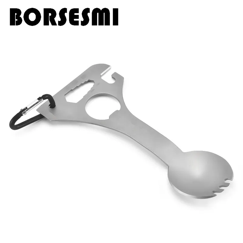 Stainless steel Pocket Knife Spoon Fork multi-function cutlery 3 in 1 Folding tableware Picnic tools Dinnerware Length 185mm
Stainless steel Pocket Knife Spoon Fork multi-function cutlery 3 in 1 Folding tableware Picnic tools Dinnerware Length 185mm