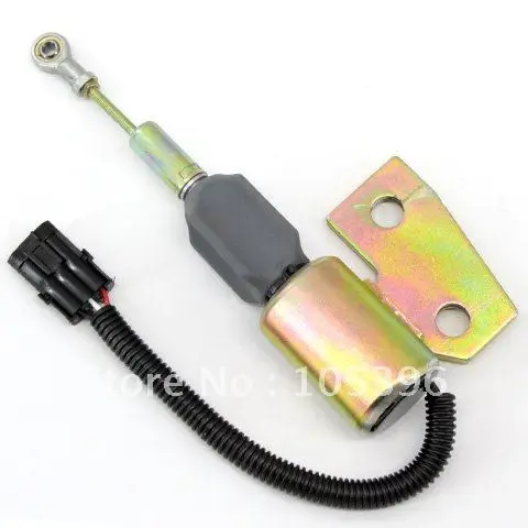 Соленоид отключения топлива 3991167 для двигателя 4BT (3 шт. в комплекте) + быстрая