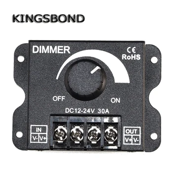 LED Dimmer DC12V 24V 30A 360W Adjustable Brightness Lamp Bulb Strip Driver Single Color Light Power Supply Controller for led
LED Dimmer DC12V 24V 30A 360W Adjustable Brightness Lamp Bulb Strip Driver Single Color Light Power Supply Controller for led