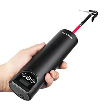 Audew 12V 150PSI Electric Air Compressor Portable Mini Tires Inflator Air Pump Handheld USB Charging Auto Bike Bicycle Cycling 
Audew 12V 150PSI Electric Air Compressor Portable Mini Tires Inflator Air Pump Handheld USB Charging Auto Bike Bicycle Cycling