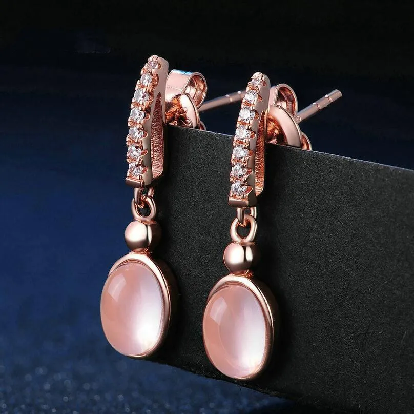 SHDEDE 925 sterling silver jewelry creative natural lotus Stone Fine Earrings Bridal Wedding Jewelry
SHDEDE 925 sterling silver jewelry creative natural lotus Stone Fine Earrings Bridal Wedding Jewelry