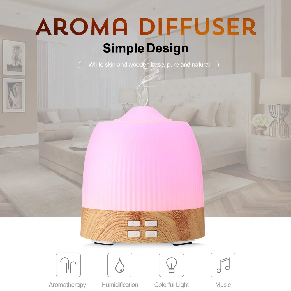 120ml Ultrasonic Air Fresheners Music Mist Humidifier Aroma Essential Oil Diffuser Music Player With Colorful Light Office Room
120ml Ultrasonic Air Fresheners Music Mist Humidifier Aroma Essential Oil Diffuser Music Player With Colorful Light Office Room