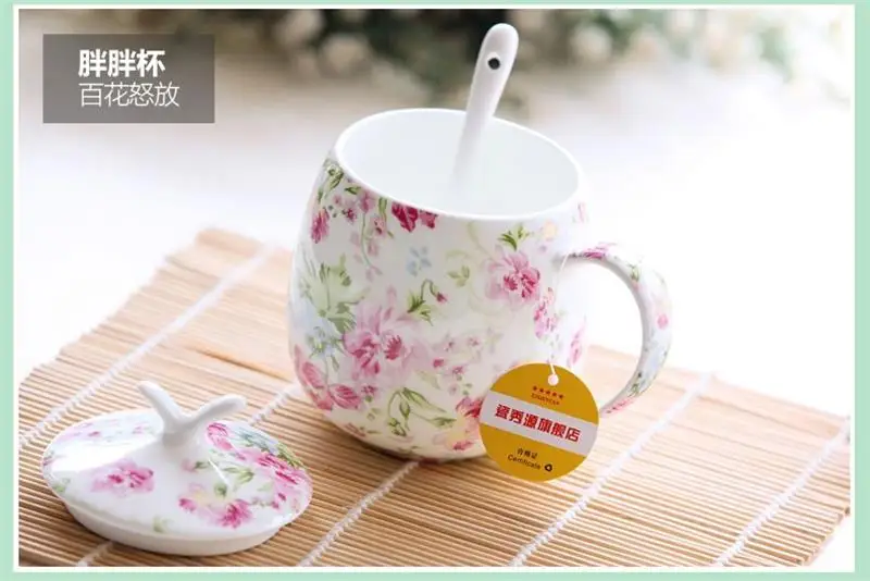 410ML, floral pink rose, real bone china beer glass, enamal big mug, funny designed, ceramic bottle sling, with lid and spoon
410ML, floral pink rose, real bone china beer glass, enamal big mug, funny designed, ceramic bottle sling, with lid and spoon