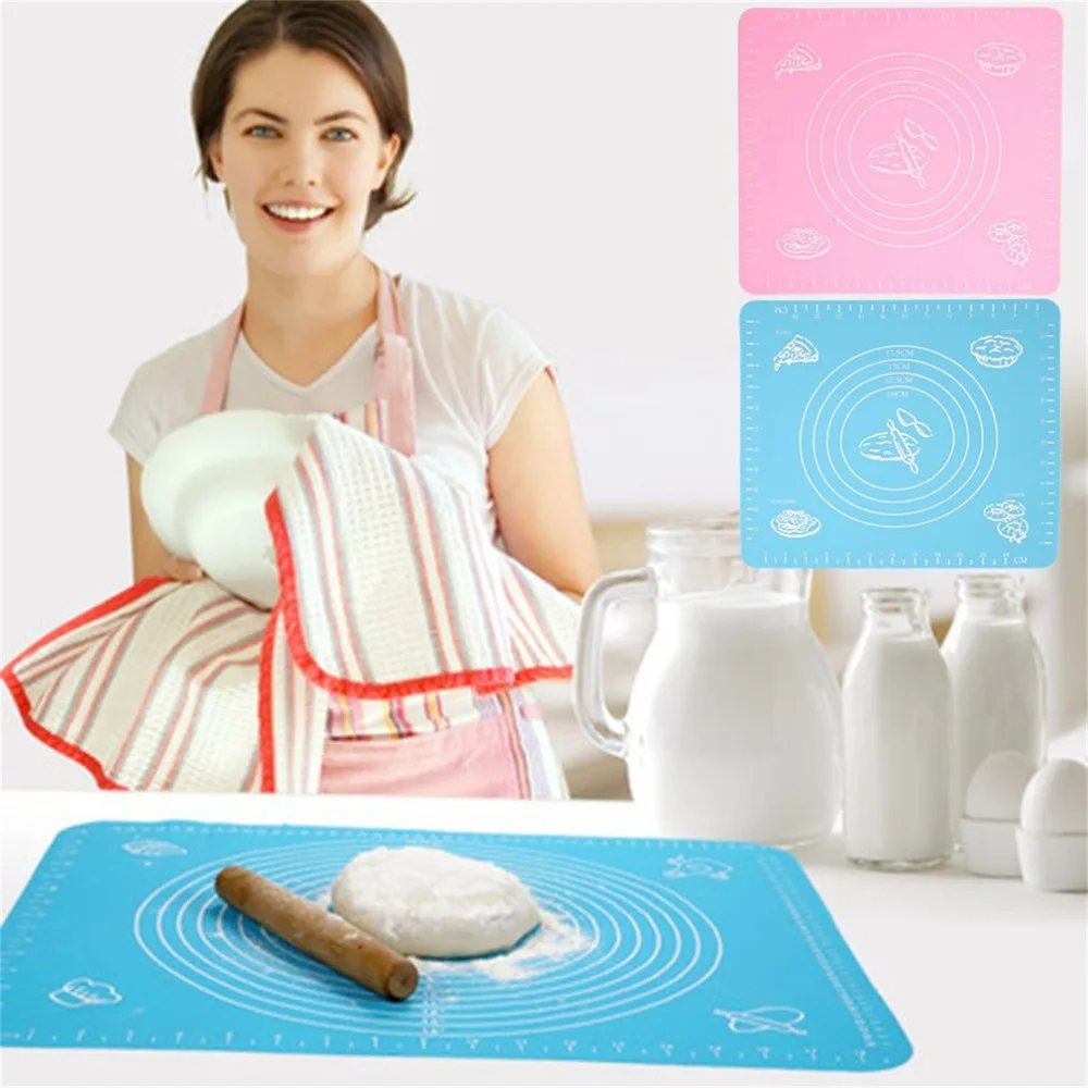 Kitchen Baking Cooking Tool Silicone Pastry Mat For Baking Dough Dessert Biscuit Cookie Making Pad Pastry Decorating Dough Mat
Kitchen Baking Cooking Tool Silicone Pastry Mat For Baking Dough Dessert Biscuit Cookie Making Pad Pastry Decorating Dough Mat