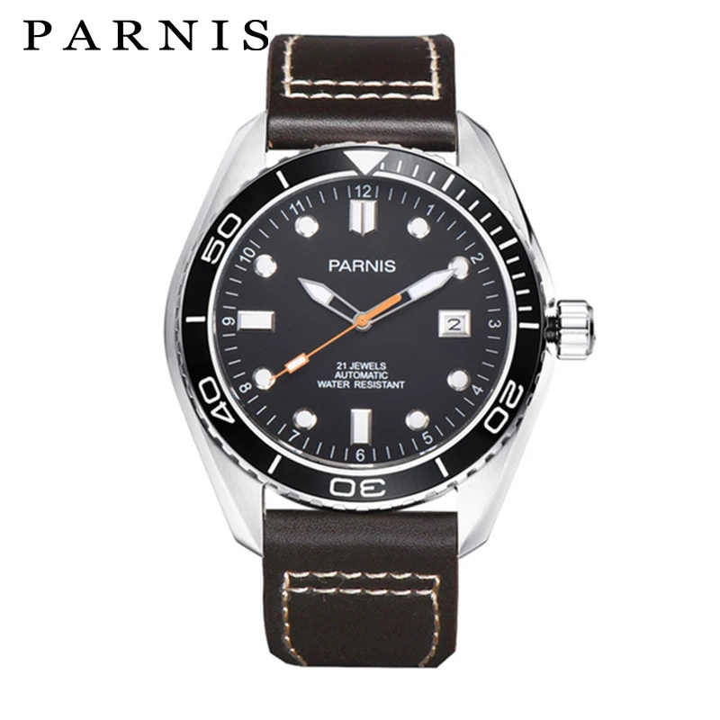45mm Ceramic Mechanical Watches Men meccanici orologi masculino Sport Military Clock 21 Jewels Clock Male Automatic Wrist Watch
45mm Ceramic Mechanical Watches Men meccanici orologi masculino Sport Military Clock 21 Jewels Clock Male Automatic Wrist Watch
