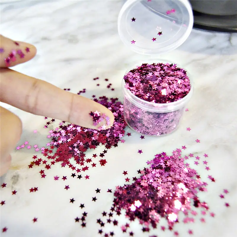 1 Box 3mm Sequins Glitter Star Shape Confetti Balloons Accessory Gold Silver Blue Fuchsia Wedding Birthday Party Decoration
1 Box 3mm Sequins Glitter Star Shape Confetti Balloons Accessory Gold Silver Blue Fuchsia Wedding Birthday Party Decoration