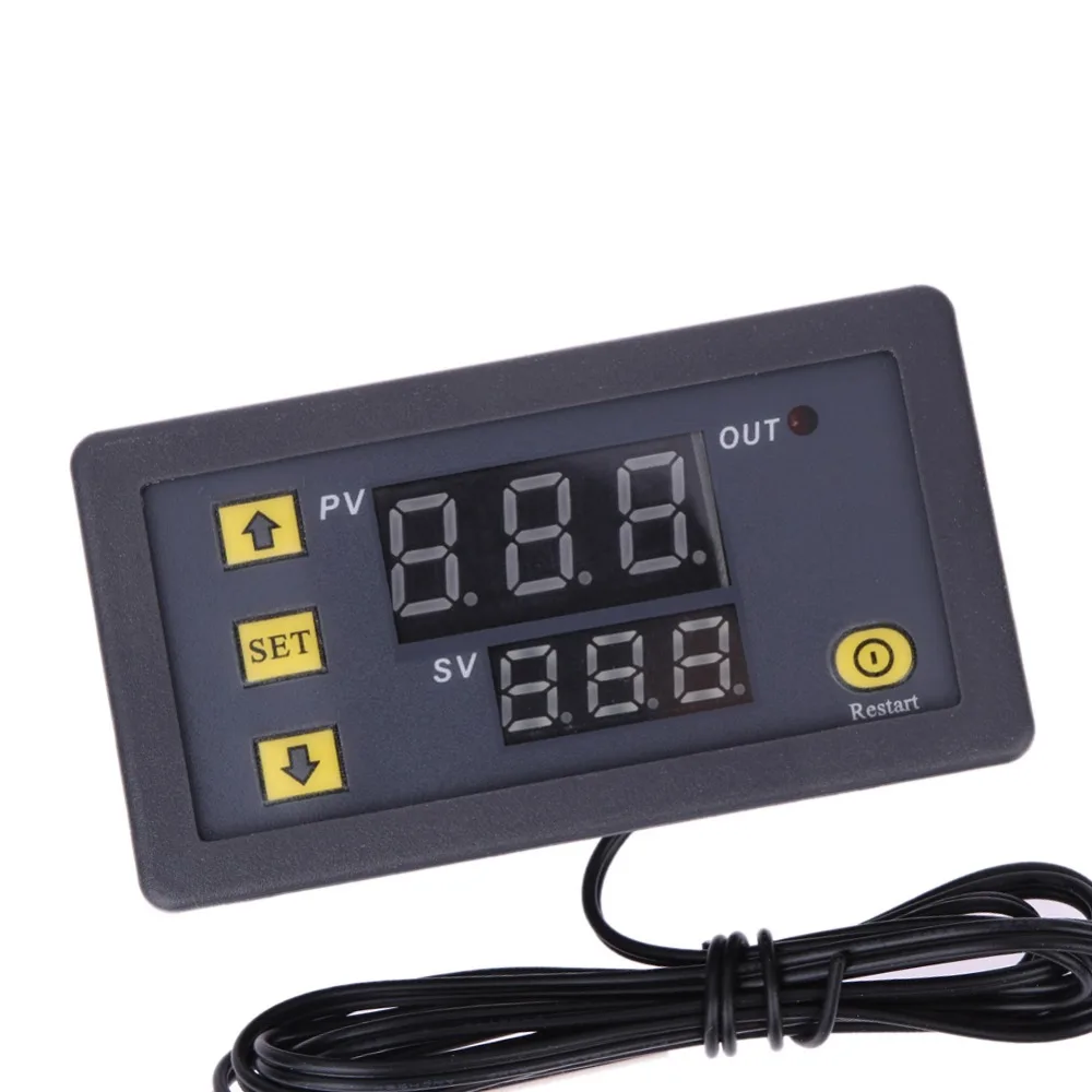 W1018 Digital thermometer Thermoregulator thermostat temperature Controller for incubator Thermocouple -20 - 110C +Sensor 20%OFF
W1018 Digital thermometer Thermoregulator thermostat temperature Controller for incubator Thermocouple -20 - 110C +Sensor 20%OFF