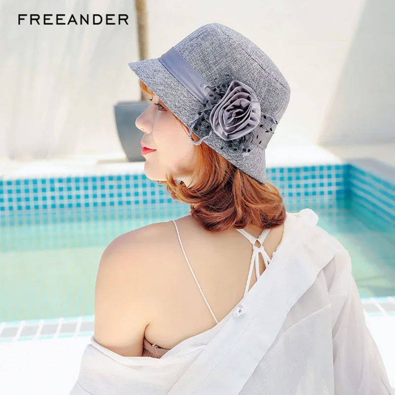 Freeander Wide Brim Bucket Hat Hiking Hat For Woman 2018 New Fashion Little Girls Summer Hats Outdoor Solid Beach Panama Caps
Freeander Wide Brim Bucket Hat Hiking Hat For Woman 2018 New Fashion Little Girls Summer Hats Outdoor Solid Beach Panama Caps