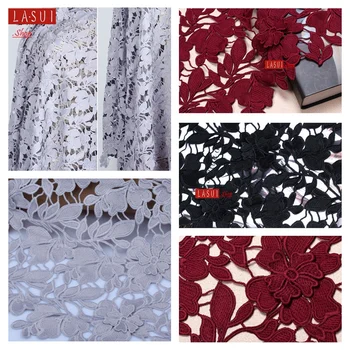LASUI high-grade and costly natural drape 3D Water soluble lace Embroidered water soluble lace DIY Thicker 4 colors S0016
LASUI high-grade and costly natural drape 3D Water soluble lace Embroidered water soluble lace DIY Thicker 4 colors S0016