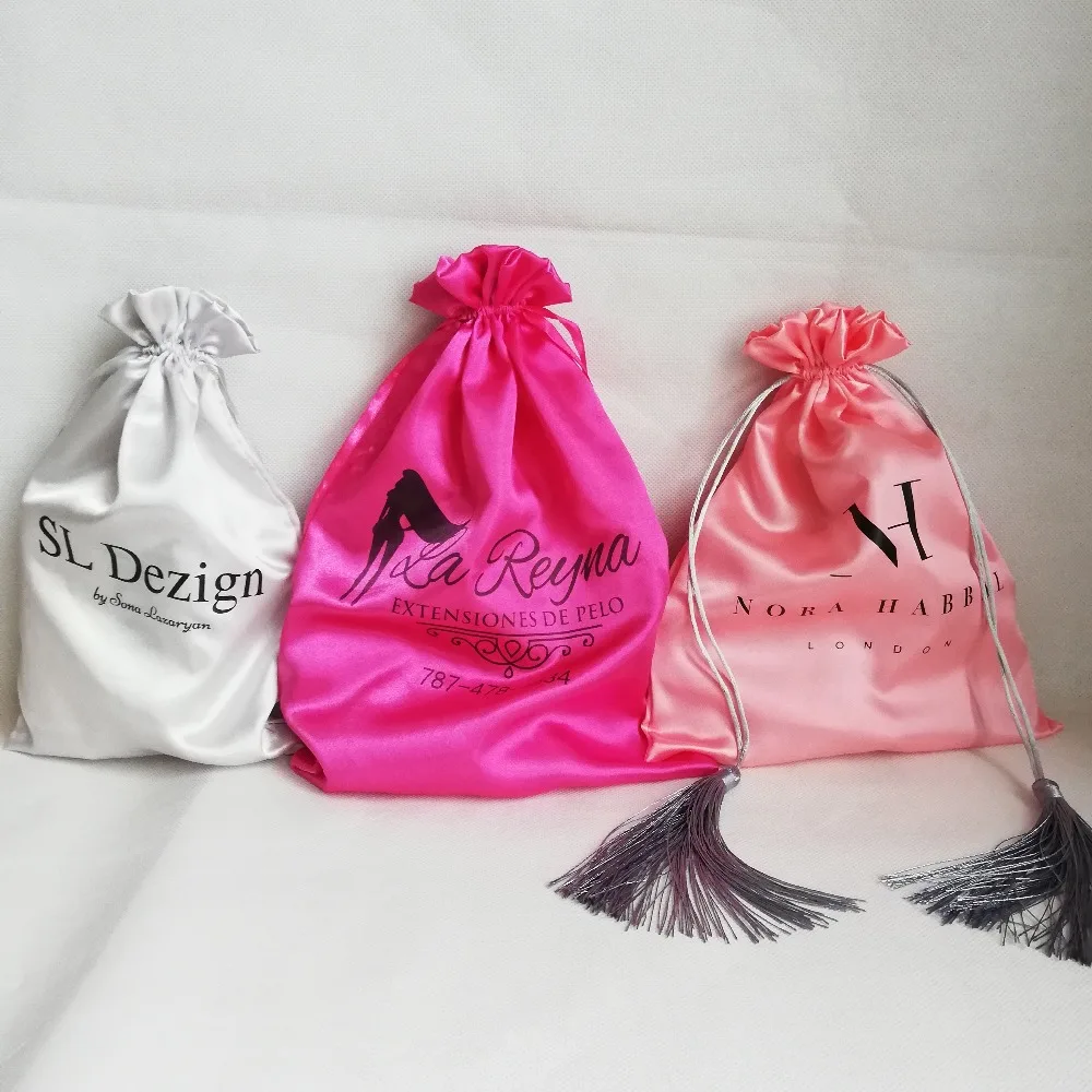 500pcs/lot Satin Drawstring Bags Smooth and Comfortable Material for Gifts and Jewelry Wig Packaging Pouch Custom Your Shop Logo
500pcs/lot Satin Drawstring Bags Smooth and Comfortable Material for Gifts and Jewelry Wig Packaging Pouch Custom Your Shop Logo