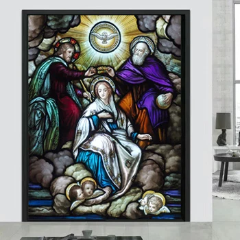 Custom size Window film Door sticker Father Lord Jehovah God Jesus Christ Virgin Mary Pictures Wall stickers Glass Film
Custom size Window film Door sticker Father Lord Jehovah God Jesus Christ Virgin Mary Pictures Wall stickers Glass Film