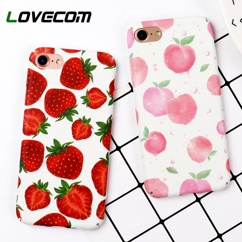 LOVECOM Phone Case For iPhone XS Max XR 6 6S 7 8 Plus X Cute Summer Fruit Peach Strawberry Matte Hard PC Back Cover Coque Gift
LOVECOM Phone Case For iPhone XS Max XR 6 6S 7 8 Plus X Cute Summer Fruit Peach Strawberry Matte Hard PC Back Cover Coque Gift
