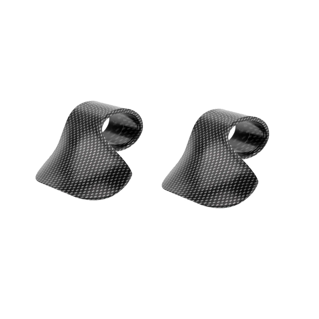 2Pcs Throttle Assist Clip Clamp Wrist Rest Cruise Control Grips Black Durable ABS Plastic Comfortably Fits