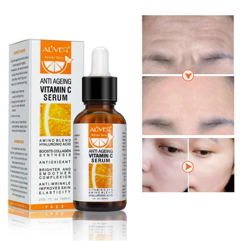 Face Facial Serum Retinol 30ml Vitamin C Serum Firming Repair Skin Anti Wrinkle Anti Acne Anti Aging Serum Skin Care
Face Facial Serum Retinol 30ml Vitamin C Serum Firming Repair Skin Anti Wrinkle Anti Acne Anti Aging Serum Skin Care