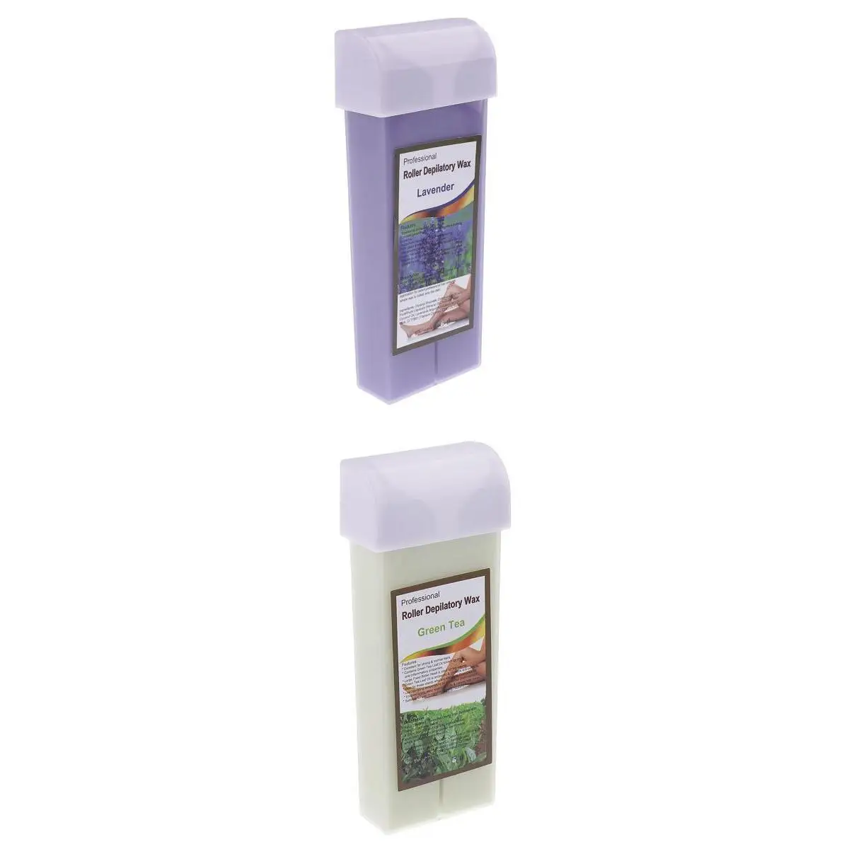 2 X100g Roll-on Refillable Wax Cartridge Waxing Roll Hair Removal Cream Supplier For Hot Depilatory Heater Warmer 2 X100g Roll-on Refillable Wax Cartridge Waxing Roll Hair Removal Cream Supplier For Hot Depilatory Heater Warmer