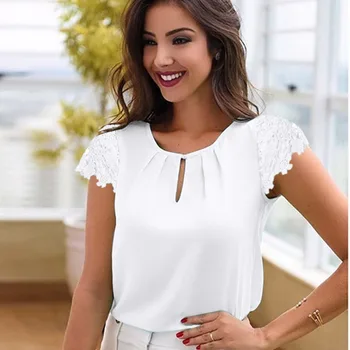 Lace Chiffon Blouses Women 2019 Hollow Out Sexy Tops Femme Solid Casual Office Shirts Femme Blousas V Neck Streetwear
Lace Chiffon Blouses Women 2019 Hollow Out Sexy Tops Femme Solid Casual Office Shirts Femme Blousas V Neck Streetwear