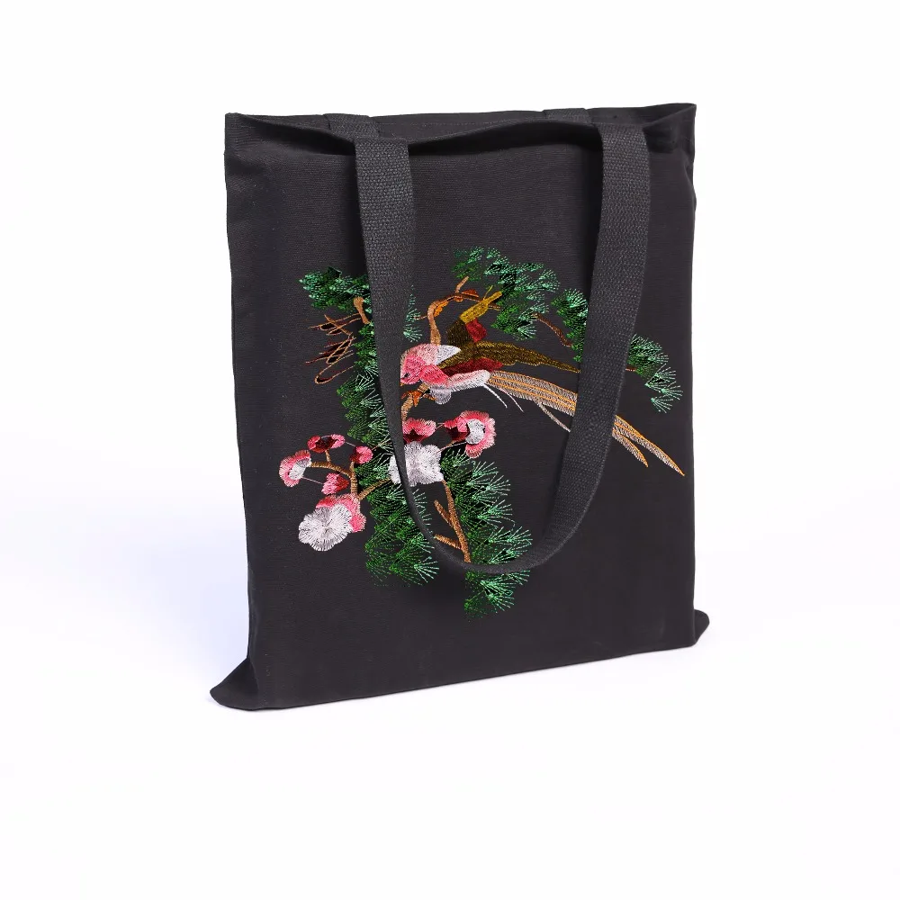 SunUrs Black Canvas Handbags Tree bird Eco Cotton Tote Reusable Shoulder Bag Shopping Tote 35*40cm School Bag Bookbags
SunUrs Black Canvas Handbags Tree bird Eco Cotton Tote Reusable Shoulder Bag Shopping Tote 35*40cm School Bag Bookbags