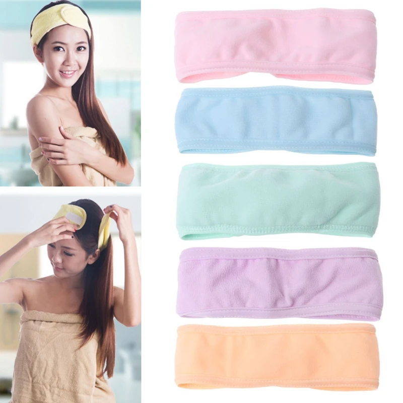 Home Use Women Soft Hair Band On Head Makeup Cosmetic Spa Bath Shower Flexible Headband Bathroom Products
Home Use Women Soft Hair Band On Head Makeup Cosmetic Spa Bath Shower Flexible Headband Bathroom Products