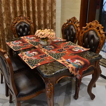 poly cotton High quality Christmas Design Dobby table runner and table placemat , tablecloth
poly cotton High quality Christmas Design Dobby table runner and table placemat , tablecloth