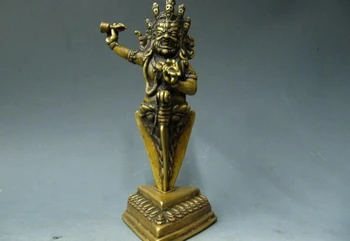 USPS to USA S1094 Tibet Buddhism Pure Bronze made Hayagriva Vajrapani buddha Vajra Fa Qi
USPS to USA S1094 Tibet Buddhism Pure Bronze made Hayagriva Vajrapani buddha Vajra Fa Qi